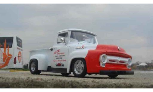 Ford 1956 Hot Rod 1/18 Welly so-cal truck modellini auto