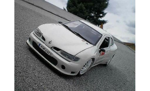 Renault Megane Base 1/18 Anson Maxi tuning bianco modellini auto