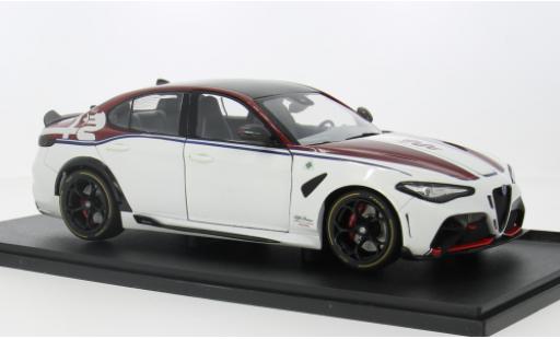 Alfa Romeo Giulia 1/18 Solido GTAM weiss/rot 1:18 modellino in miniatura
