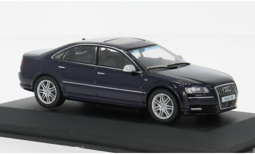 Audi S8 1/43 Solido (D3) blau 2010 1:43 modellino in miniatura
