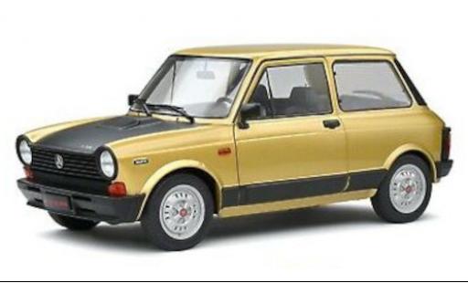 Autobianchi A112 1/18 Solido Abarth metallico beige/nero 1980 modellino in miniatura