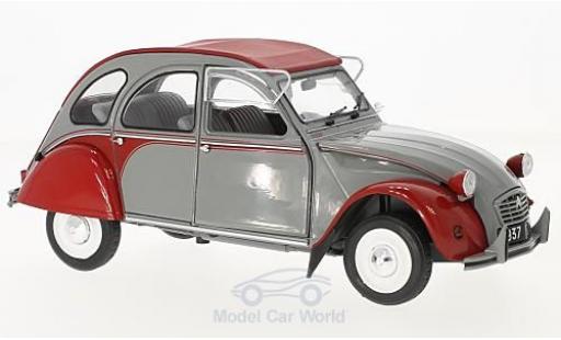 Citroen 2CV 1/18 Solido Dolly grigio/rosso 1985 modellino in miniatura