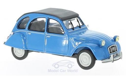 Citroen 2CV 1/43 Solido 6 blu 1978 modellino in miniatura