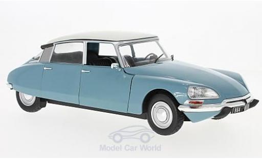 Citroen DS 19 1/18 Solido blu/bianco 1972 modellino in miniatura