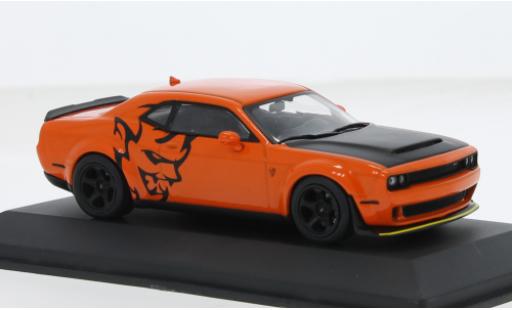 Dodge Challenger 1/43 Solido SRT Demon V8 6.2 orange 1:43 modellino in miniatura