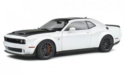 Dodge Challenger 1/18 Solido SRT Hellcat Redeye Widebody bianco/nero 2020 modellino in miniatura