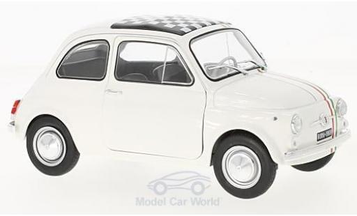 Fiat 500 L 1/18 Solido L Italia bianco/Dekor Italia 1968 modellino in miniatura