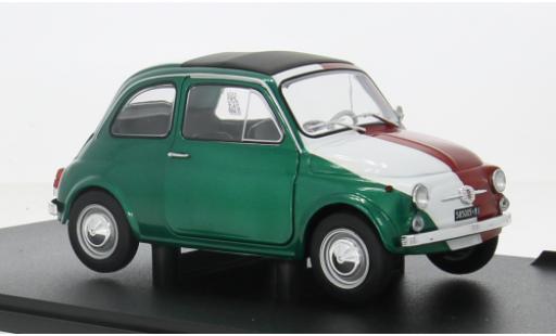 Fiat 500 1/18 Solido rot/Dekor 1965 1:18 modellino in miniatura