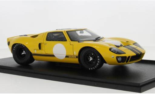 Ford GT40 1/18 Solido Mk I gelb/schwarz 1968 1:18 modellino in miniatura