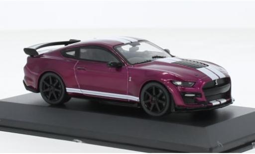 Shelby GT 500 1/43 Solido Ford Mustang Fast Track metallise lila 2020 1:43 modellino in miniatura