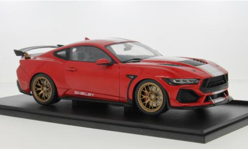 Shelby Mustang 1/18 Solido Ford Super Snake rot 1:18 modellino in miniatura