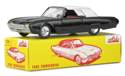 Ford Thunderbird 1/43 Solido Hardtop nero/grigio 1963 modellino in miniatura