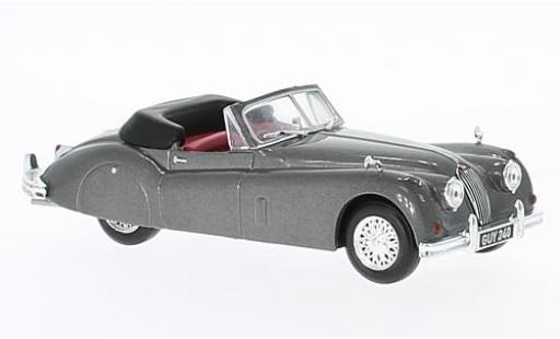 Jaguar XK 1/43 Solido 140 metallico grigio RHD 1956 modellino in miniatura