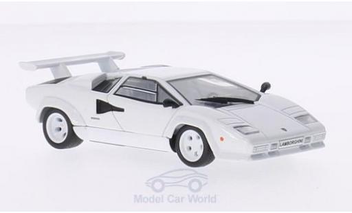 Lamborghini Countach 1/43 Solido LP500S bianco modellino in miniatura
