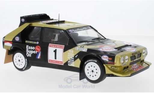 Lancia Delta 1/18 Solido S4 No.1 Esso Rallye de Asturias 1986 F.Tabaton/L.Tedeschini modellino in miniatura