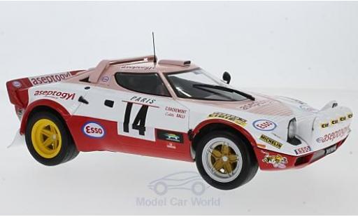 Lancia Stratos Rallye 1/18 Solido HF Aseptogyl Rallye WM Rallye Monte Carlo 1977 C.Dacremont/C.Galli modellino in miniatura