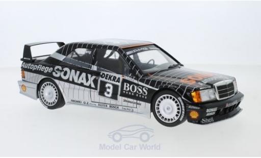 Mercedes 190 1/18 Solido E 2.5-16 Evo 2 No.3 Sonax DTM 1992 K.Ludwig modellino in miniatura