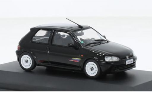 Peugeot 106 1/43 Solido Rallye Phase 2 schwarz 2001 1:43 modellino in miniatura