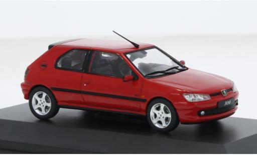 Peugeot 306 1/43 Solido S16 rot 2002 1:43 modellino in miniatura