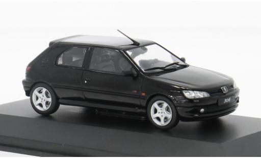 Peugeot 306 1/43 Solido S16 schwarz 1:43 modellino in miniatura