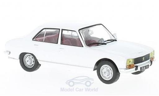 Peugeot 504 Berline 1/43 Solido Berline bianco modellino in miniatura
