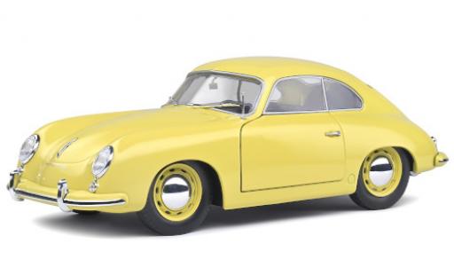 Porsche 356 1/18 Solido Pre-A giallo 1953 modellino in miniatura