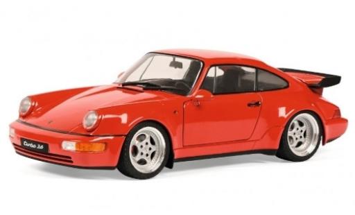Porsche 964 Turbo 1/18 Solido 911 () 3.6 Turbo rosso 1990 modellino in miniatura