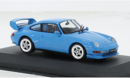 Porsche 993 1/43 Solido 911  RS Clubsport blau 1994 1:43 modellino in miniatura