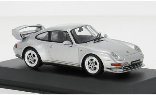 Porsche 993 1/43 Solido 911  RS Clubsport silber 1:43 modellino in miniatura