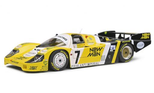 Porsche 956 1984 1/18 Solido LH RHD No.7 Joest Racing New Man 24h Le Mans 1984 H.Pescarolo/K.Ludwig/S.Johansson modellino in miniatura