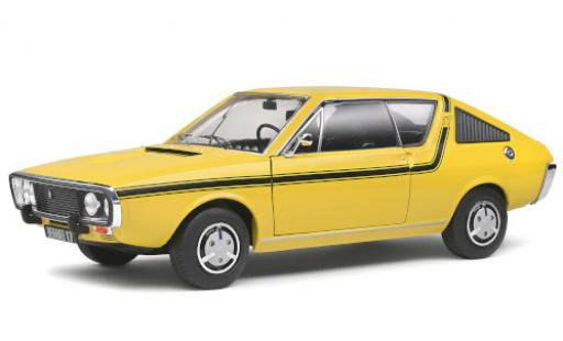 Renault 17 1/18 Solido TL giallo/nero 1976 modellino in miniatura