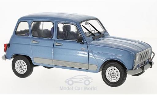 Renault 4 L 1/18 Solido GTL Clan metallico blu Air France 198 modellino in miniatura
