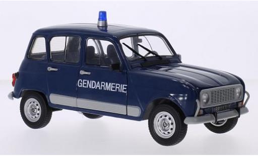Renault 4 1/18 Solido GTL Gendarmerie 1978 police (F) modellino in miniatura