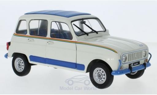 Renault 4 1/18 Solido L Jogging beige/blu modellino in miniatura