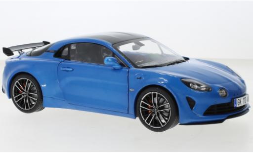 Alpine A110 1/18 Solido S Aero Pack metallise blu 2023 modellino in miniatura