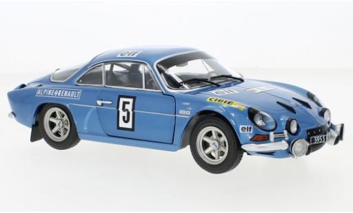 Alpine A110 1/18 Solido Renault 1600S No.5 Olympia Rallye 1972 modellino in miniatura