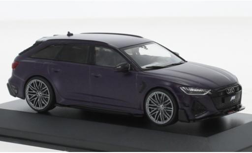 Audi RS6 1/43 Solido -R matt-porpora 2022 modellino in miniatura