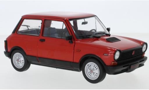 Autobianchi A112 1/18 Solido Abarth rosso 1984 modellino in miniatura