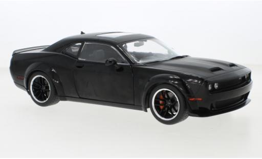 Dodge Challenger 1/18 Solido SRT Hellcat Redeye Widebody nero 2020 modellino in miniatura