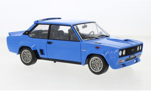 Fiat 131 1/18 Solido Abarth blu 1980 modellino in miniatura