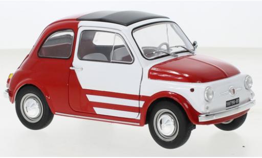 Fiat 500 1/18 Solido Robe di Kappa bianco/rosso 1965 modellino in miniatura