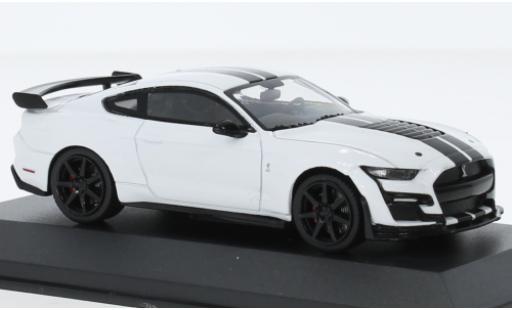 Shelby GT 500 1/43 Solido Ford Mustang rapide Track bianco/nero modellino in miniatura