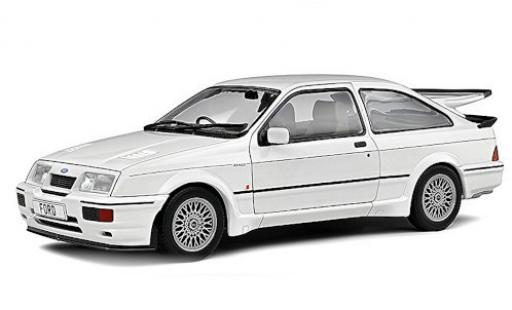 Ford Sierra 1/18 Solido RS 500 Cosworth bianco RHD 1987 modellino in miniatura