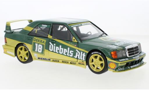 Mercedes 190 1/18 Solido E 2.5-16 Evo 2 (W201) No.18 Diebels Zakspeed Team Diebels vieux DTM 1992 modellino in miniatura
