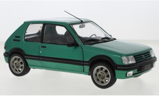 Peugeot 205 1/18 Solido GTI Griffe metallise verde 1992 modellino in miniatura