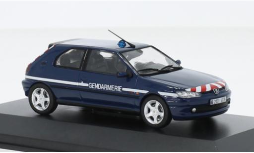 Peugeot 306 1/43 Solido S16 Gendamerie (F) 1998 modellino in miniatura