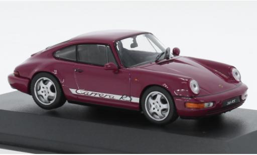 Porsche 964 1/43 Solido 911  RS violett 1992 modellino in miniatura