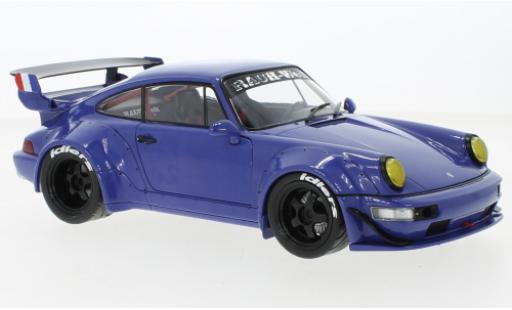 Porsche 991 RWB 1/18 Solido 911 (964) blu Champagne 2017 modellino in miniatura