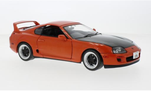 Toyota Supra 1/18 Solido MK4 (A80) metallise orange/nero 1993 modellino in miniatura