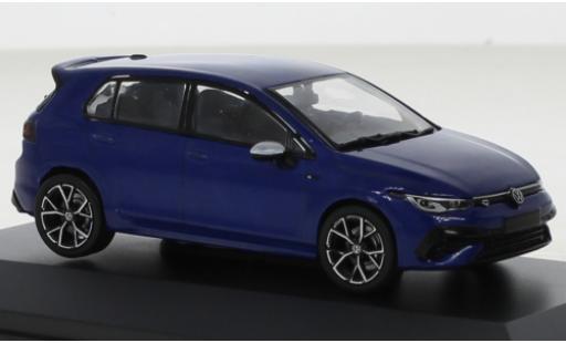 Volkswagen Golf 1/43 Solido VIII R metallise blu 2021 modellino in miniatura